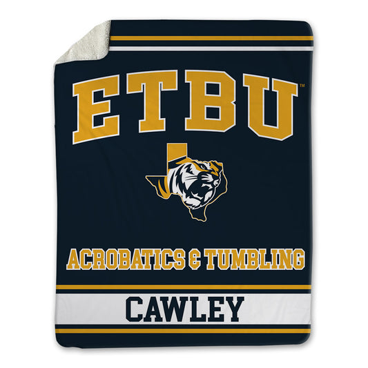 ETBU - NCAA Acrobatics & Tumbling : Annalise Cawley - Blanket-0
