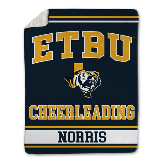 ETBU - NCAA Cheerleading : Abby Norris - Blanket-0