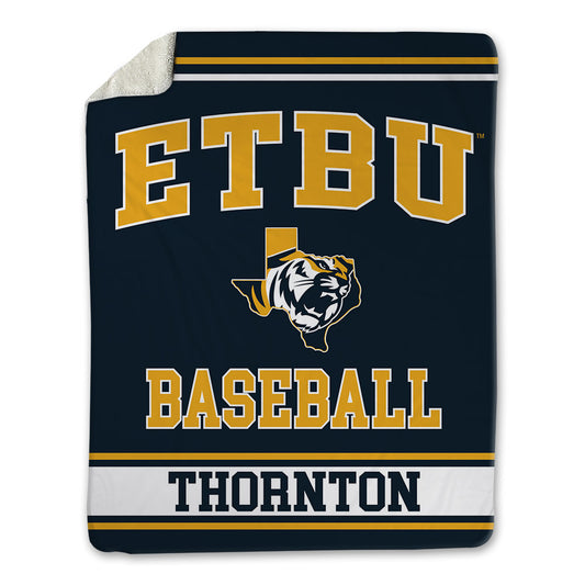 ETBU - NCAA Baseball : Isaac Thornton - Blanket-0