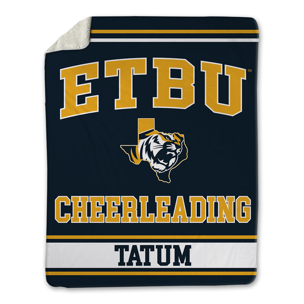 ETBU - NCAA Cheerleading : Camryn Tatum - Blanket-0