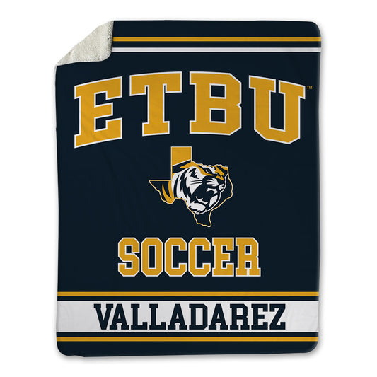 ETBU - NCAA Men's Soccer : brady valladarez - Blanket-0