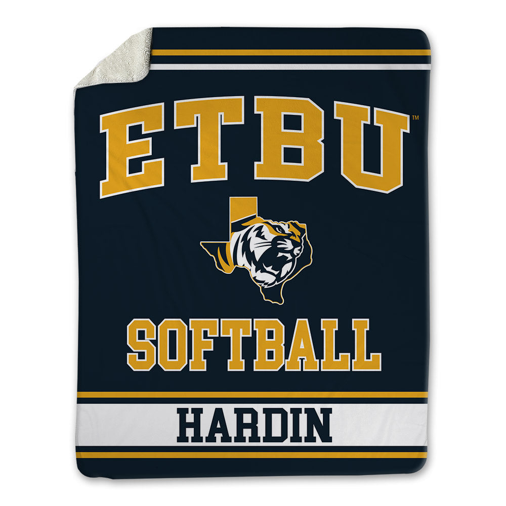 ETBU - NCAA Softball : Mackenzy Hardin - Blanket-0