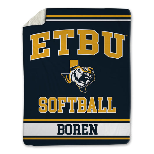 ETBU - NCAA Softball : Emma Boren - Blanket-0