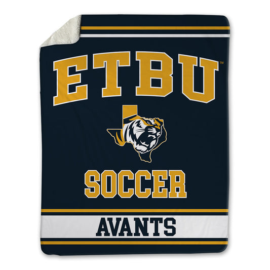 ETBU - NCAA Women's Soccer : Kenadie Avants - Blanket-0