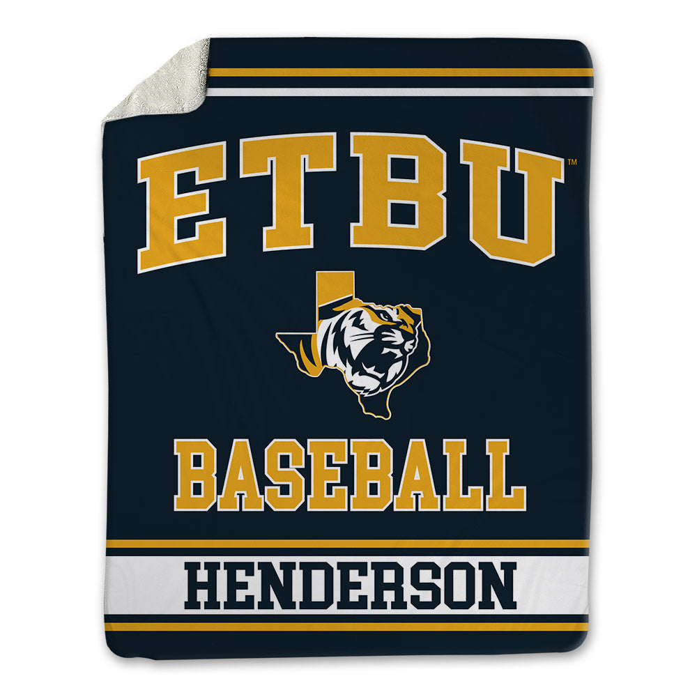 ETBU - NCAA Baseball : Mark Henderson - Blanket-0