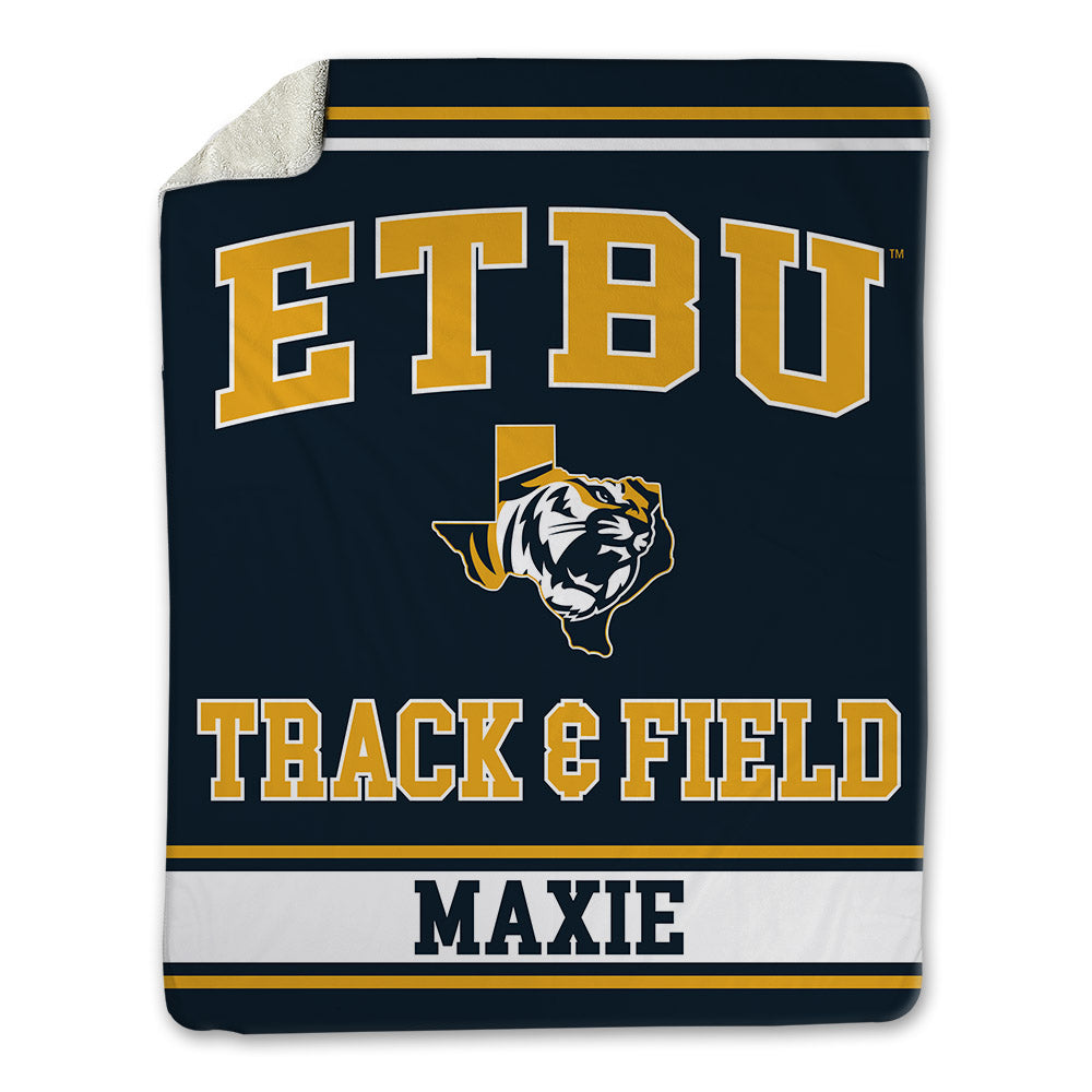 ETBU - NCAA Women's Track & Field : Nikevia Maxie - Blanket-0