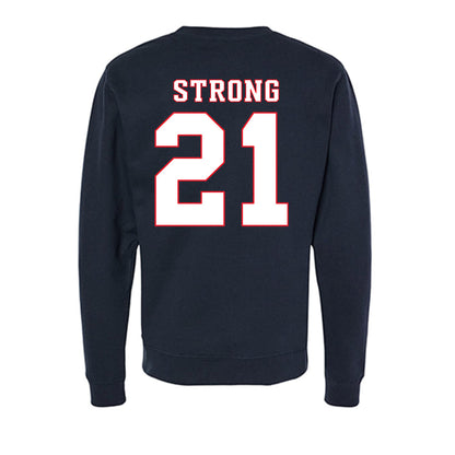 UConn - NCAA Women's Basketball : Sarah Strong - Ball is Life - Huskies In the Woods Midweight Sweatshirt-1