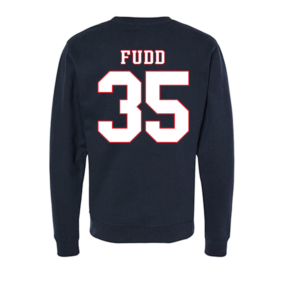 UConn - NCAA Women's Basketball : Azzi Fudd - Ball is Life - Huskies In the Woods Midweight Sweatshirt-1