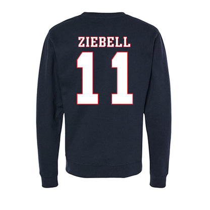 UConn - NCAA Women's Basketball : Allie Ziebell - Ball is Life - Huskies In the Woods Midweight Sweatshirt-1