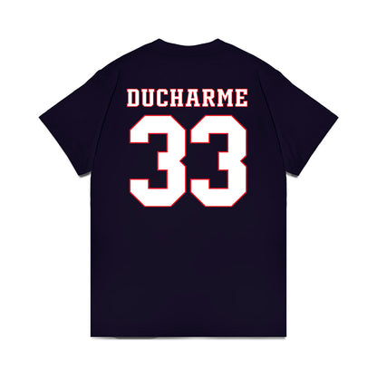 UConn - NCAA Women's Basketball : Caroline Ducharme - Ball is Life - Huskies In the Woods Premium T-Shirt-1