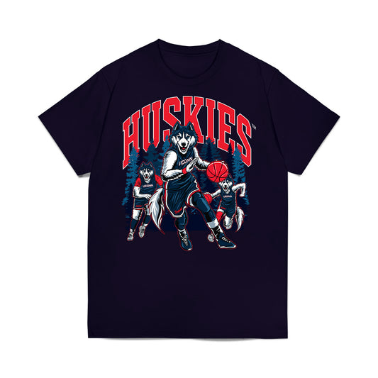 UConn - NCAA Women's Basketball : Ayanna Patterson - Ball is Life - Huskies In the Woods Premium T-Shirt-0