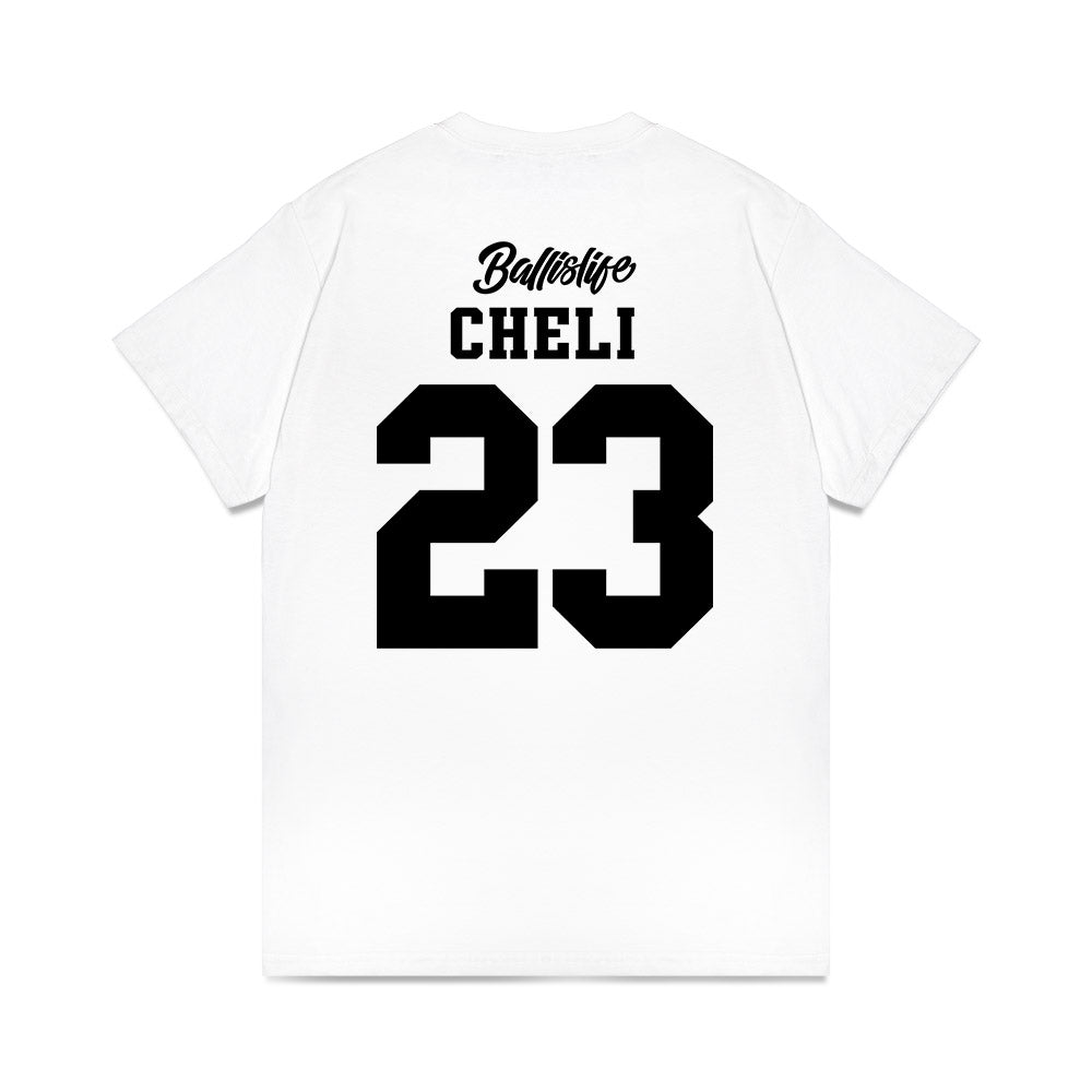 UConn - NCAA Women's Basketball : Morgan Cheli - Ball is Life - UConn vs USC White Premium T-Shirt-1
