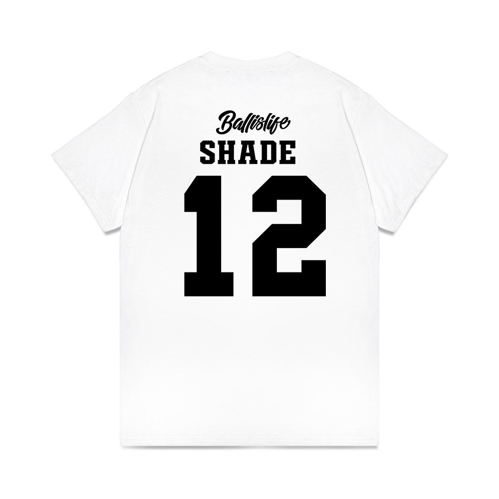 UConn - NCAA Women's Basketball : Ashlynn Shade - Ball is Life - UConn vs USC White Premium T-Shirt-1