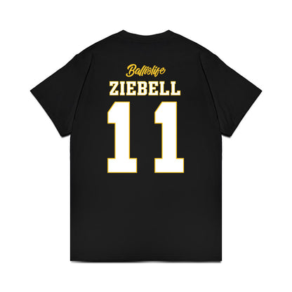 UConn - NCAA Women's Basketball : Allie Ziebell - Ball is Life - UConn vs. Trojans Premium T-Shirt-1