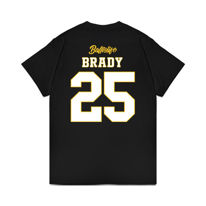 UConn - NCAA Women's Basketball : Ice Brady - Ball is Life - UConn vs. Trojans Premium T-Shirt-1