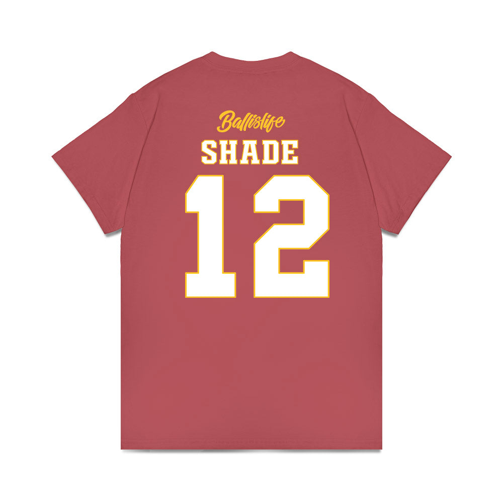 UConn - NCAA Women's Basketball : Ashlynn Shade - Ball is Life - UConn vs. Trojans T-Shirt-1