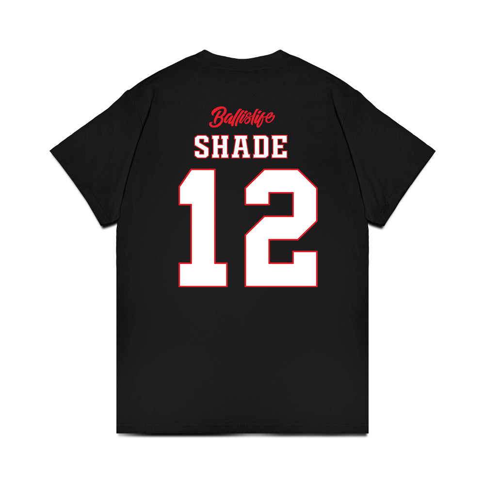 UConn - NCAA Women's Basketball : Ashlynn Shade - Ball is Life - UConn vs USC Black Premium T-Shirt-1