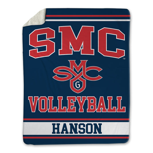 SMC - NCAA Women's Volleyball : Anna Hanson - Blanket-0