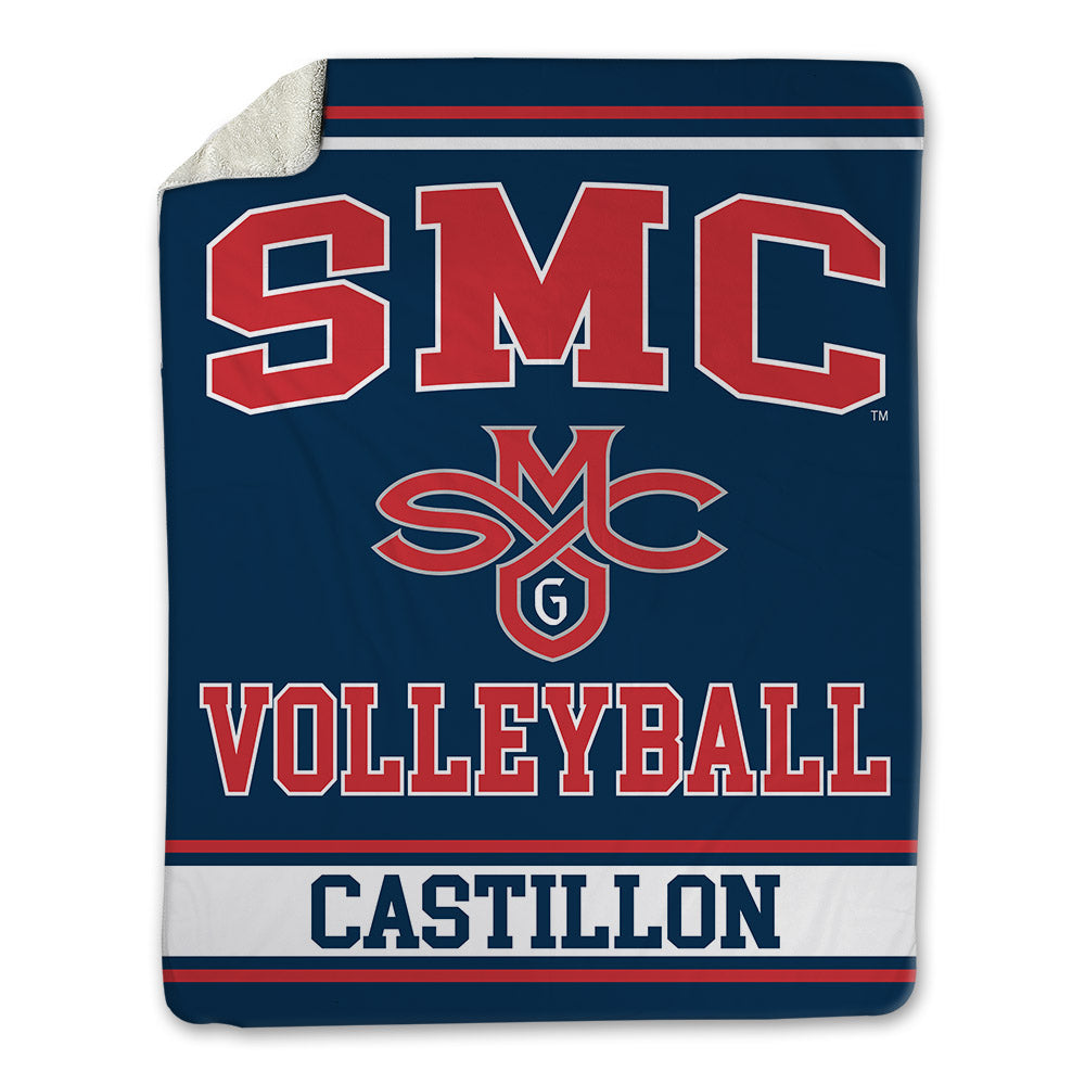 SMC - NCAA Women's Volleyball : Abby Castillon - Blanket-0