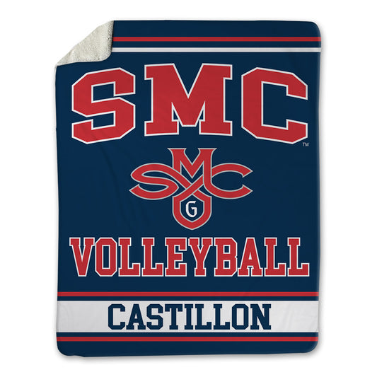 SMC - NCAA Women's Volleyball : Abby Castillon - Blanket-0