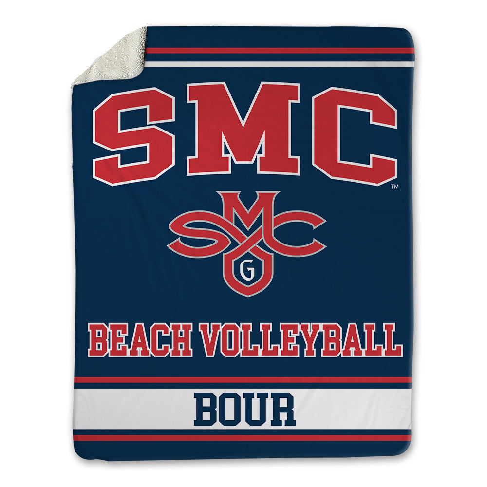 SMC - NCAA Beach Volleyball : Angelina Bour - Blanket-0