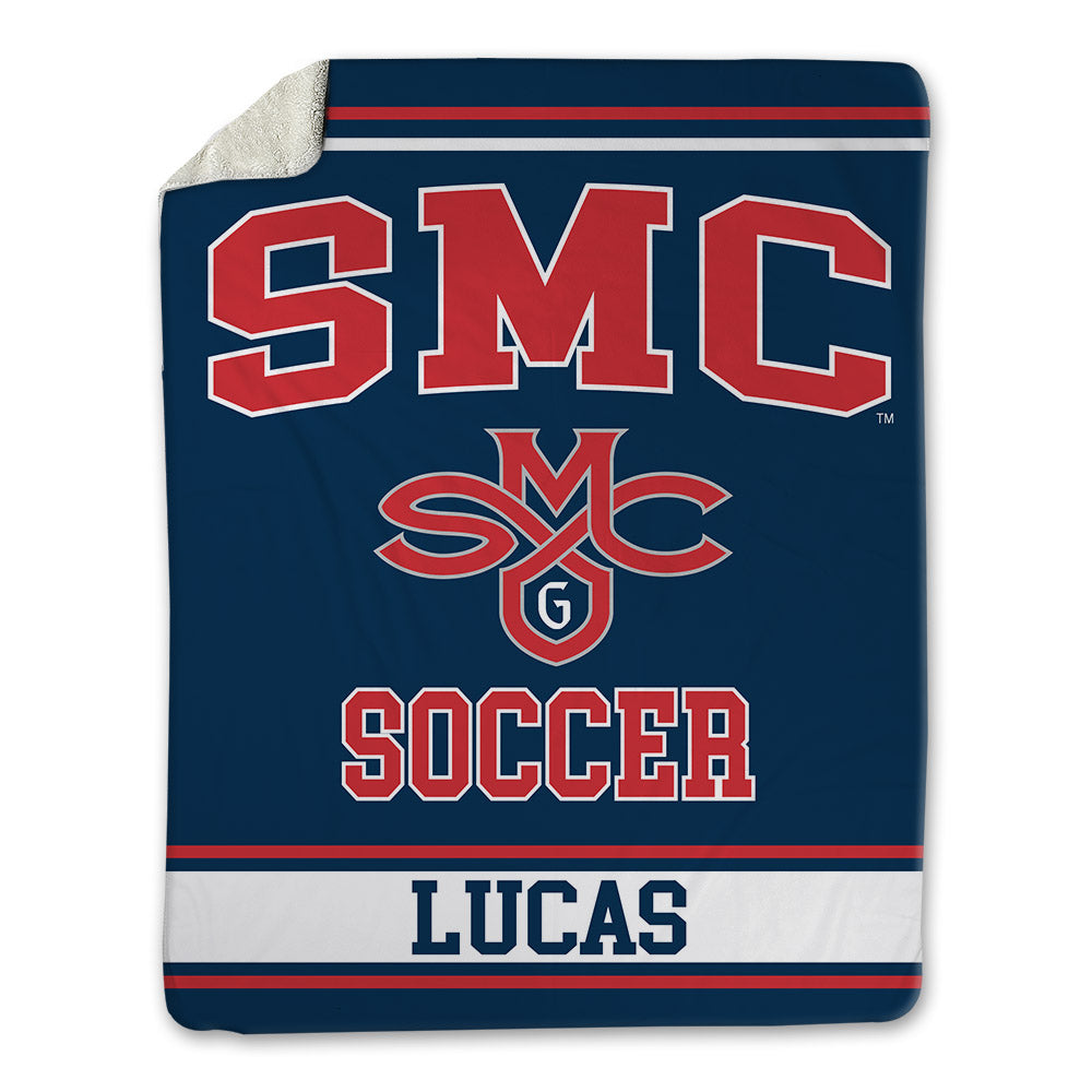 SMC - NCAA Women's Soccer : Maddie Lucas - Blanket-0