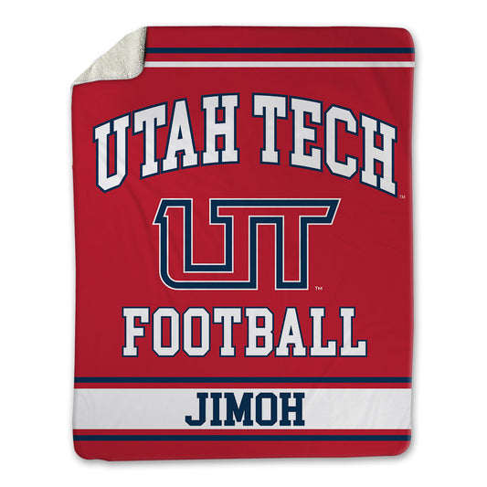 Utah Tech - NCAA Football : Jeremiah Jimoh - Blanket-0