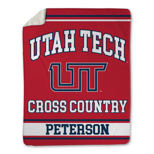 Utah Tech - NCAA Men's Cross Country : Grayson Peterson - Blanket-0