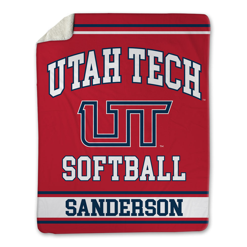 Utah Tech - NCAA Softball : Summer Sanderson - Blanket-0
