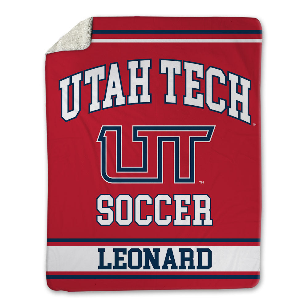 Utah Tech - NCAA Women's Soccer : olivia Leonard - Blanket-0