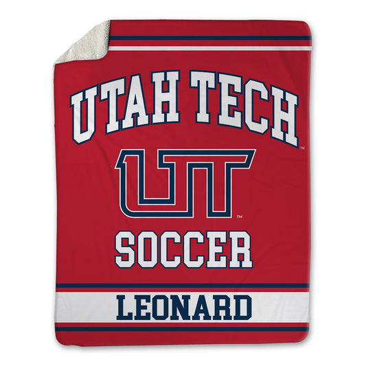 Utah Tech - NCAA Women's Soccer : olivia Leonard - Blanket-0