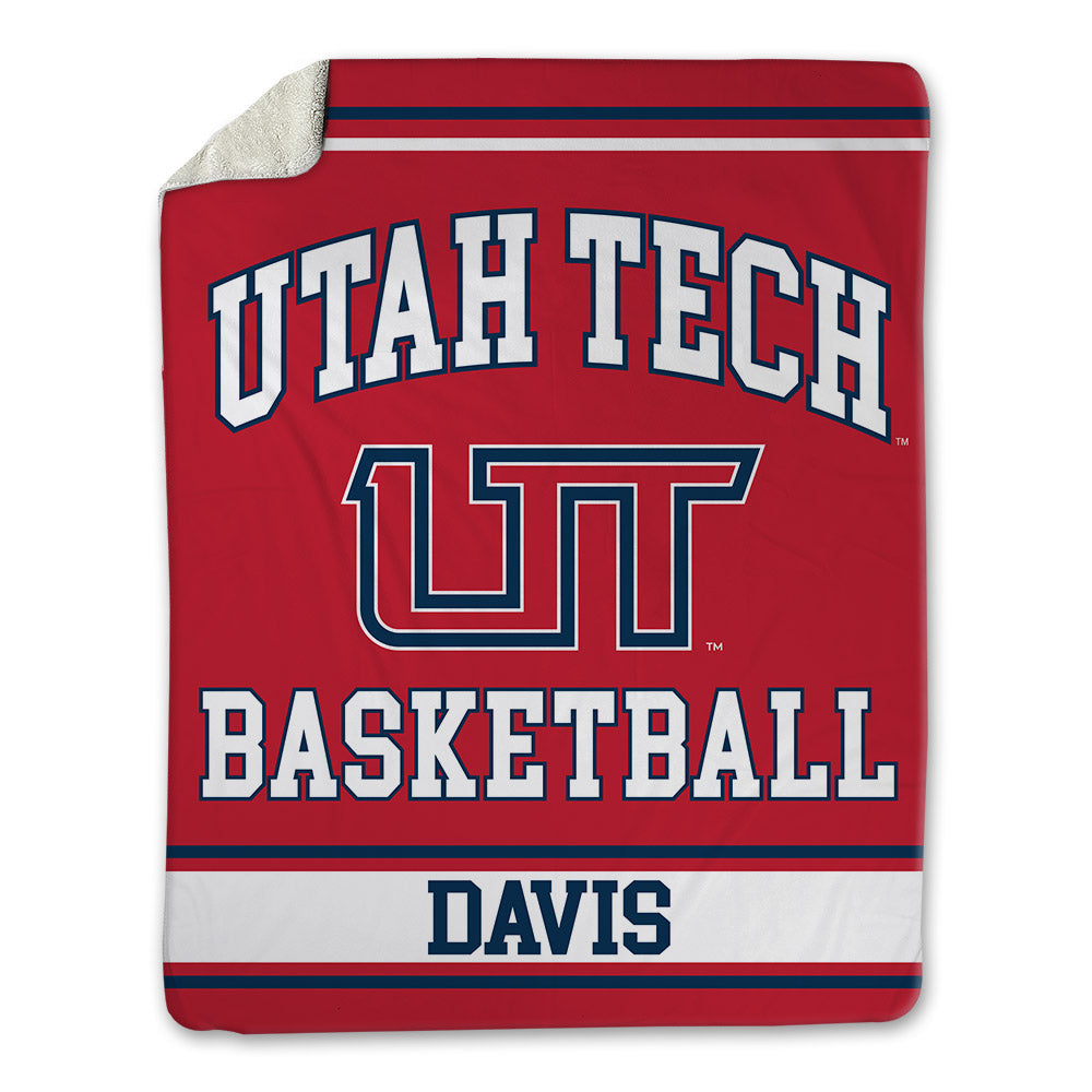Utah Tech - NCAA Men's Basketball : Tanner Davis - Blanket-0