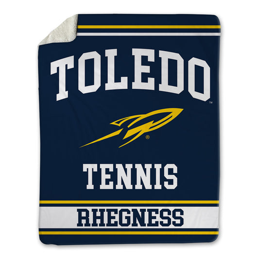 Toledo - NCAA Women's Tennis : Catherine Rhegness - Blanket-0