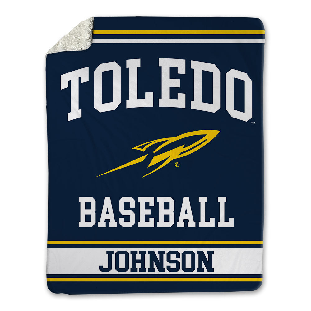Toledo - NCAA Baseball : Henry Todd Johnson - Blanket-0