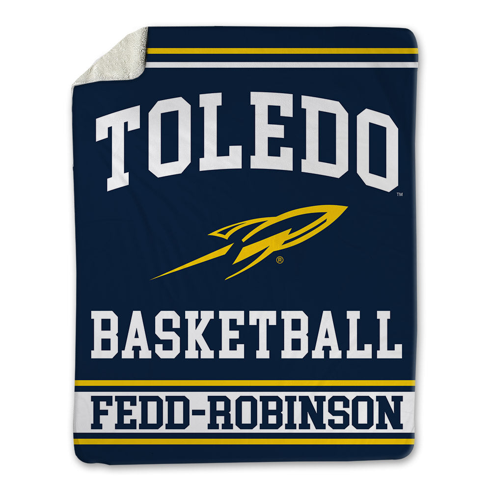 Toledo - NCAA Women's Basketball : Faith Fedd-Robinson - Blanket-0