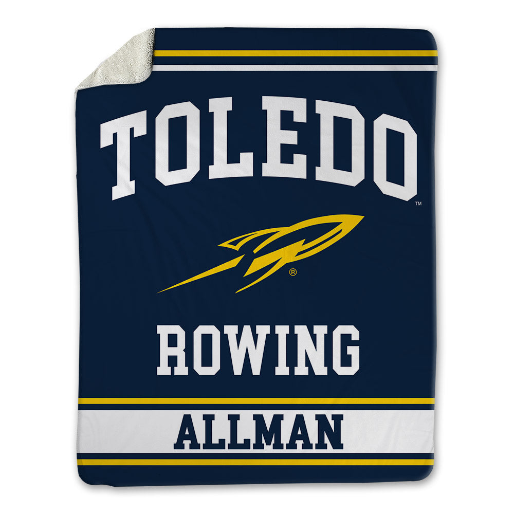 Toledo - NCAA Women's Rowing : Sarah Allman - Blanket-0
