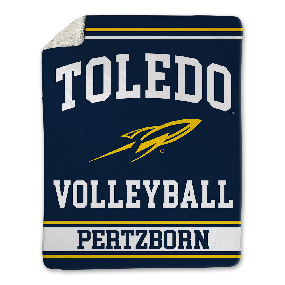 Toledo - NCAA Women's Volleyball : Sierra Pertzborn - Blanket-0