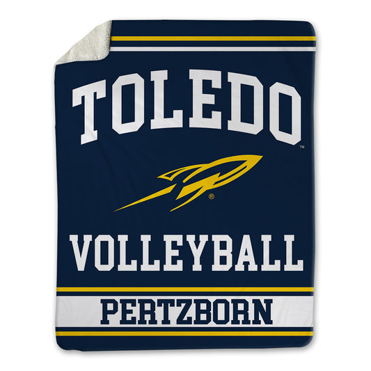 Toledo - NCAA Women's Volleyball : Sierra Pertzborn - Blanket-0