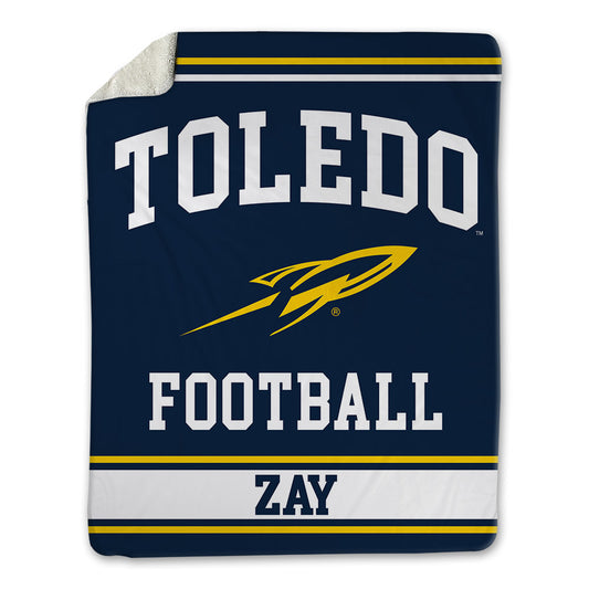Toledo - NCAA Football : Isaac Zay - Blanket-0