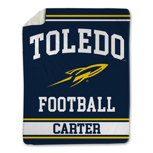 Toledo - NCAA Football : Esean Carter - Blanket-0