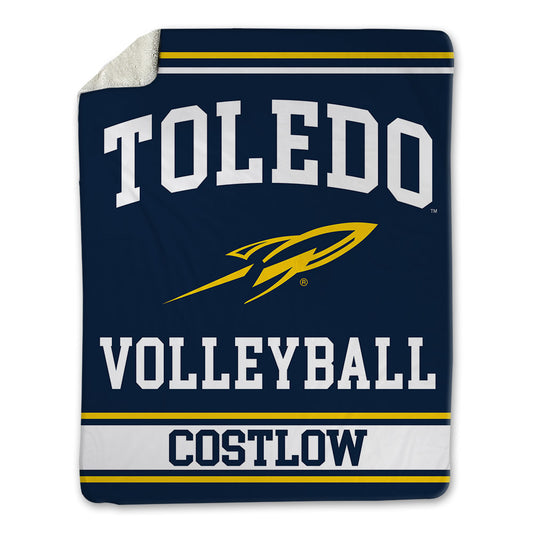 Toledo - NCAA Women's Volleyball : Jessica Costlow - Blanket-0