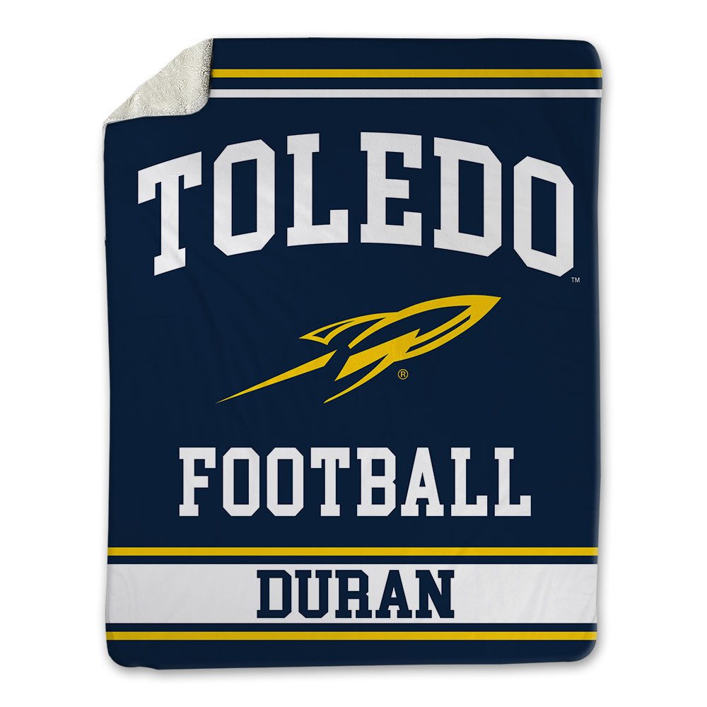 Toledo - NCAA Football : Emilio Duran - Blanket-0