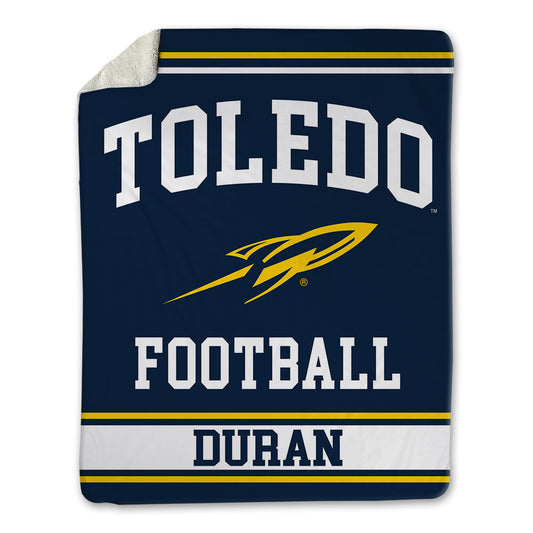 Toledo - NCAA Football : Emilio Duran - Blanket-0