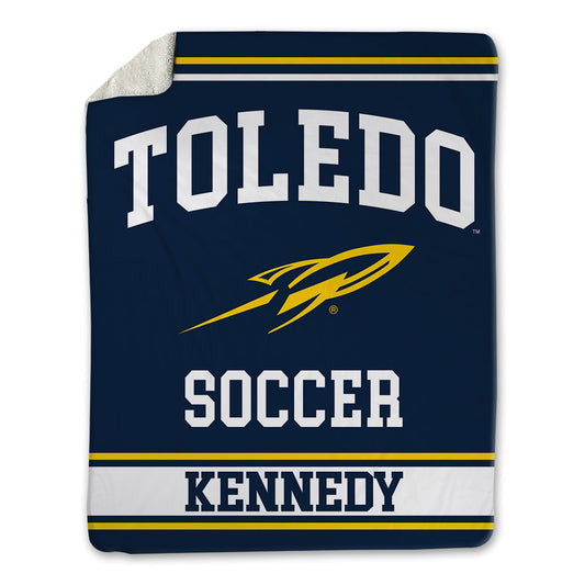 Toledo - NCAA Women's Soccer : Molly Kennedy - Blanket-0