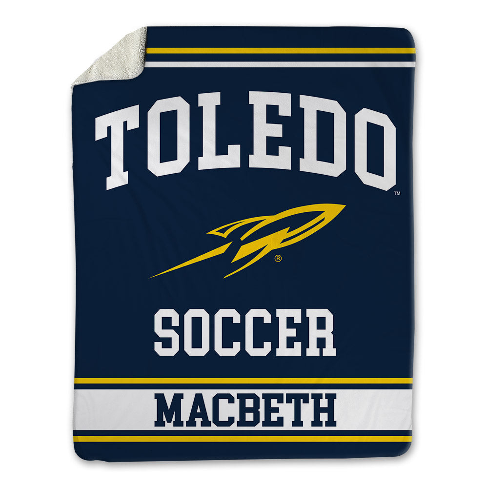 Toledo - NCAA Women's Soccer : Allison Macbeth - Blanket-0