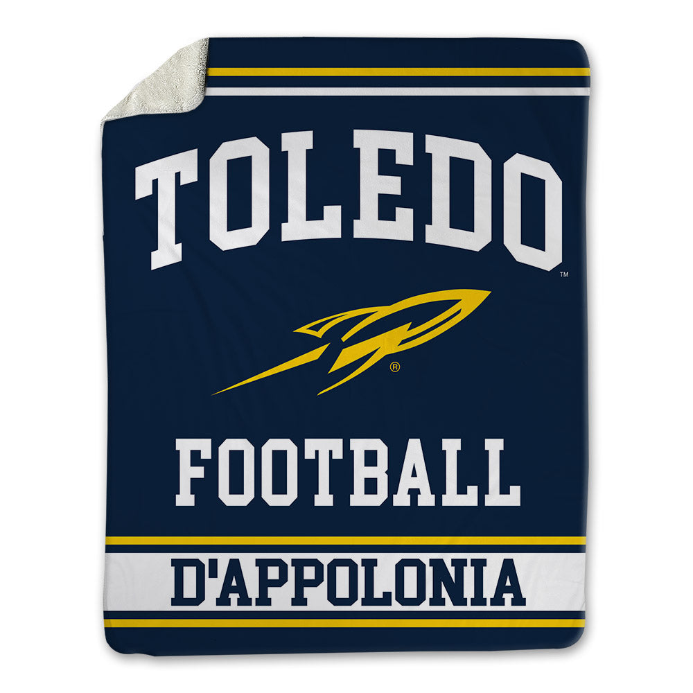 Toledo - NCAA Football : Chris D'Appolonia - Blanket-0