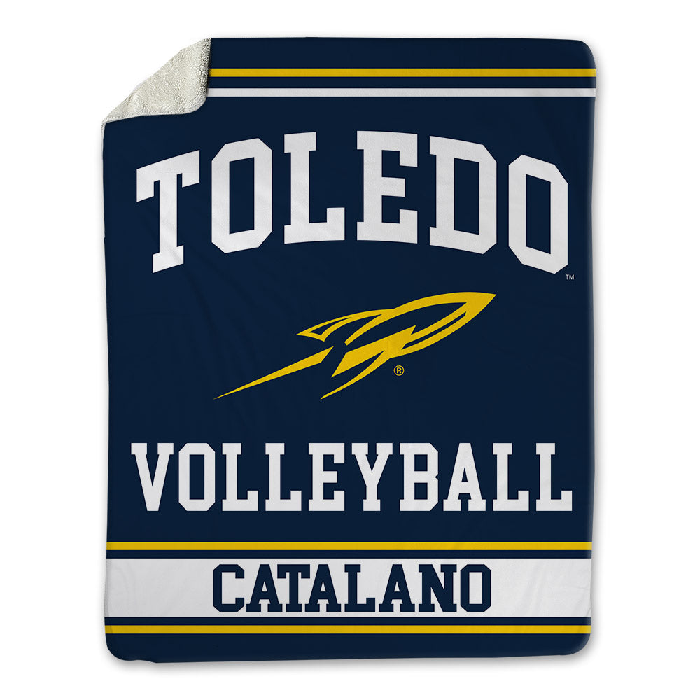 Toledo - NCAA Women's Volleyball : Sophie Catalano - Blanket-0