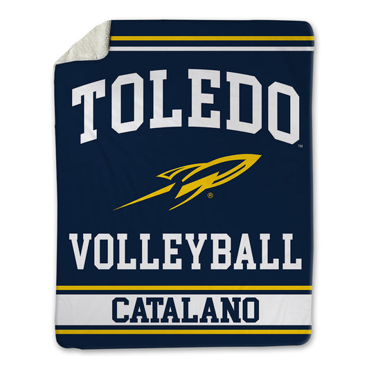 Toledo - NCAA Women's Volleyball : Sophie Catalano - Blanket-0