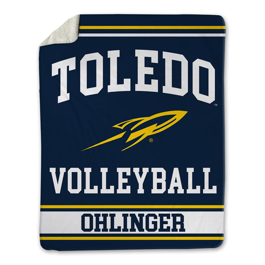 Toledo - NCAA Women's Volleyball : Ali Ohlinger - Blanket-0