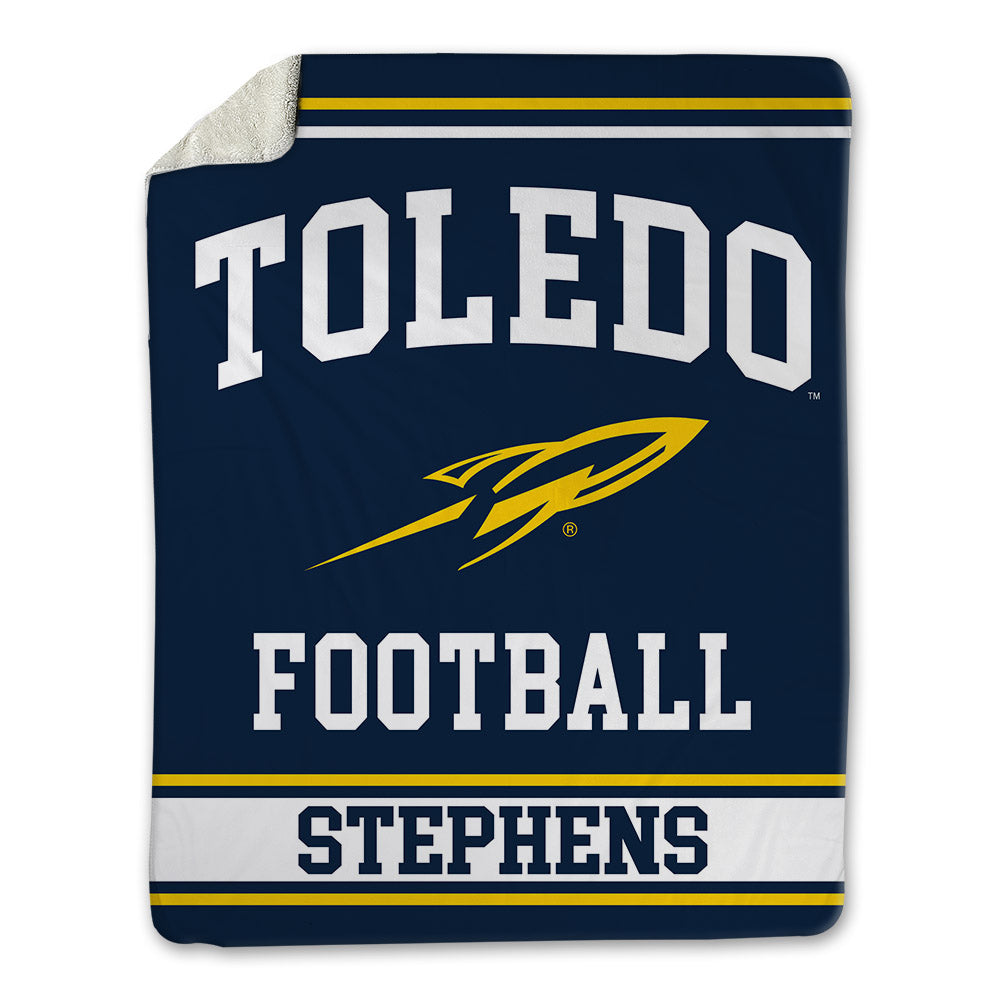 Toledo - NCAA Football : Justin Stephens - Blanket-0